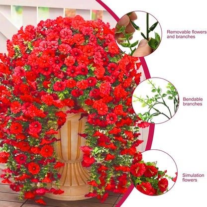Artificial Flower Garland for Home, Garden & Wedding Decoration - DIY Table and Wall Decor
