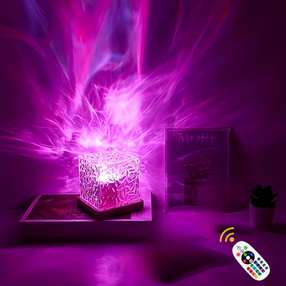 RGB Ambient Light Projector with Dynamic Ripple Effect