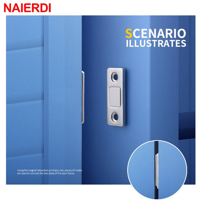 Sleek Magnetic Door Closures | Invisible Adhesive Fasteners