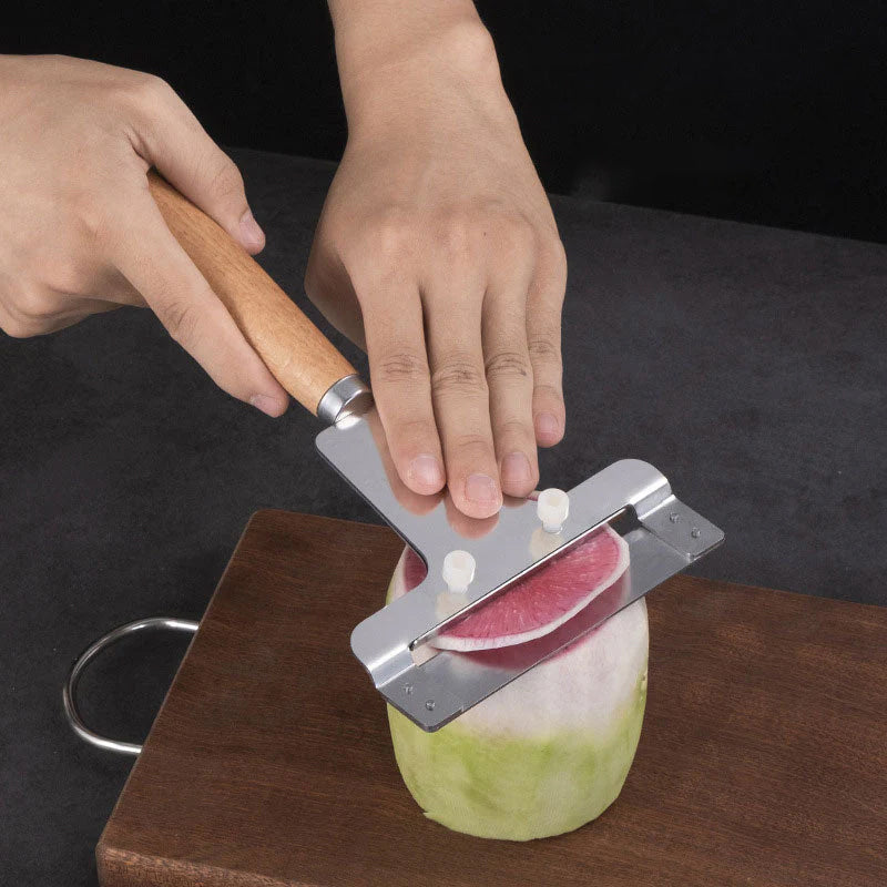 All-in-One Tool for Easy Peeling, Slicing, and Grating