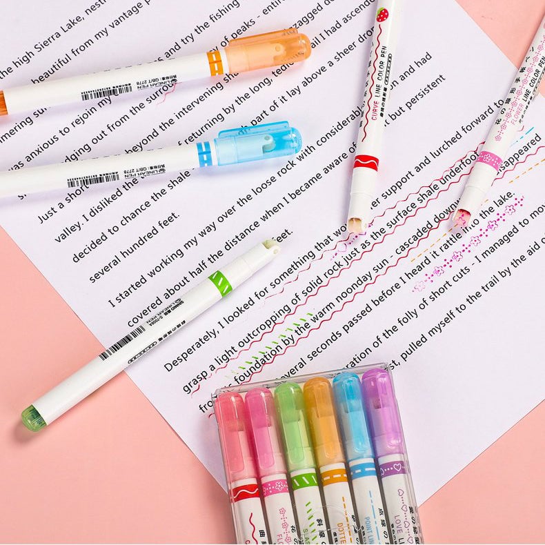 Curved Marker Set for Art Projects