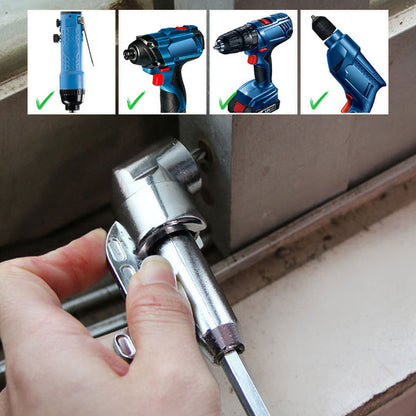 Precision Right Angle Drill Adapter for Tight Spaces