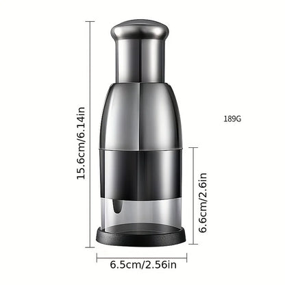 Onion and Garlic Chopper - Manual Press Cutter