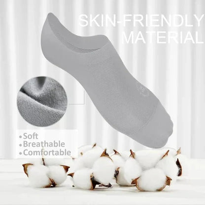 Invisible Comfort Socks - Ultra-Thin, Non-Slip Design (4 Pairs)