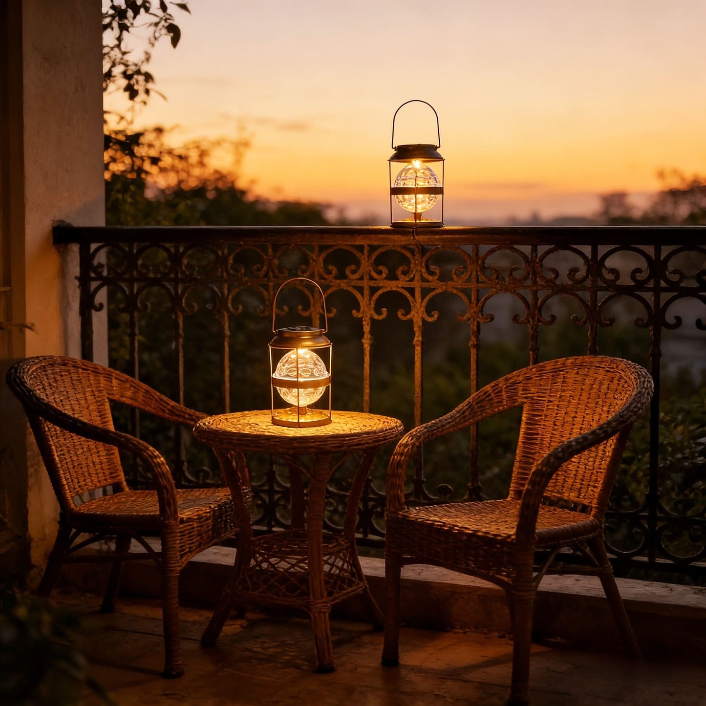 Solar Pendant Lantern for Hanging Use