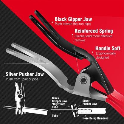 4-Piece Hose Clamp Tool Kit | Essential Automotive Repair Set