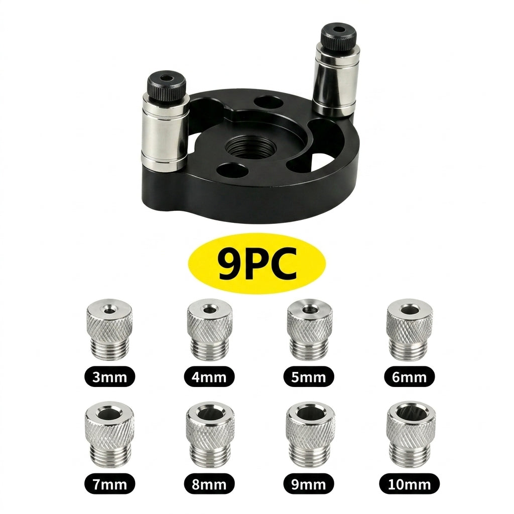Ultimate Self-Centering Drill Guide for Woodworking Projects