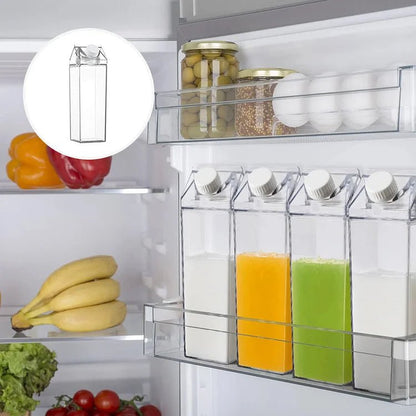 Milk Carton Style Water Bottle – AquaVista | 100% Leak-Proof, BPA-Free