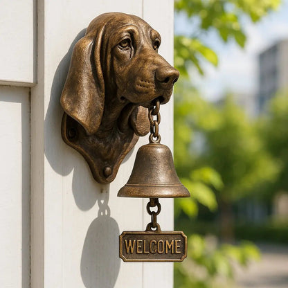 Shepherd Design Wall Bell in Bronze – Elegant Welcome Chime