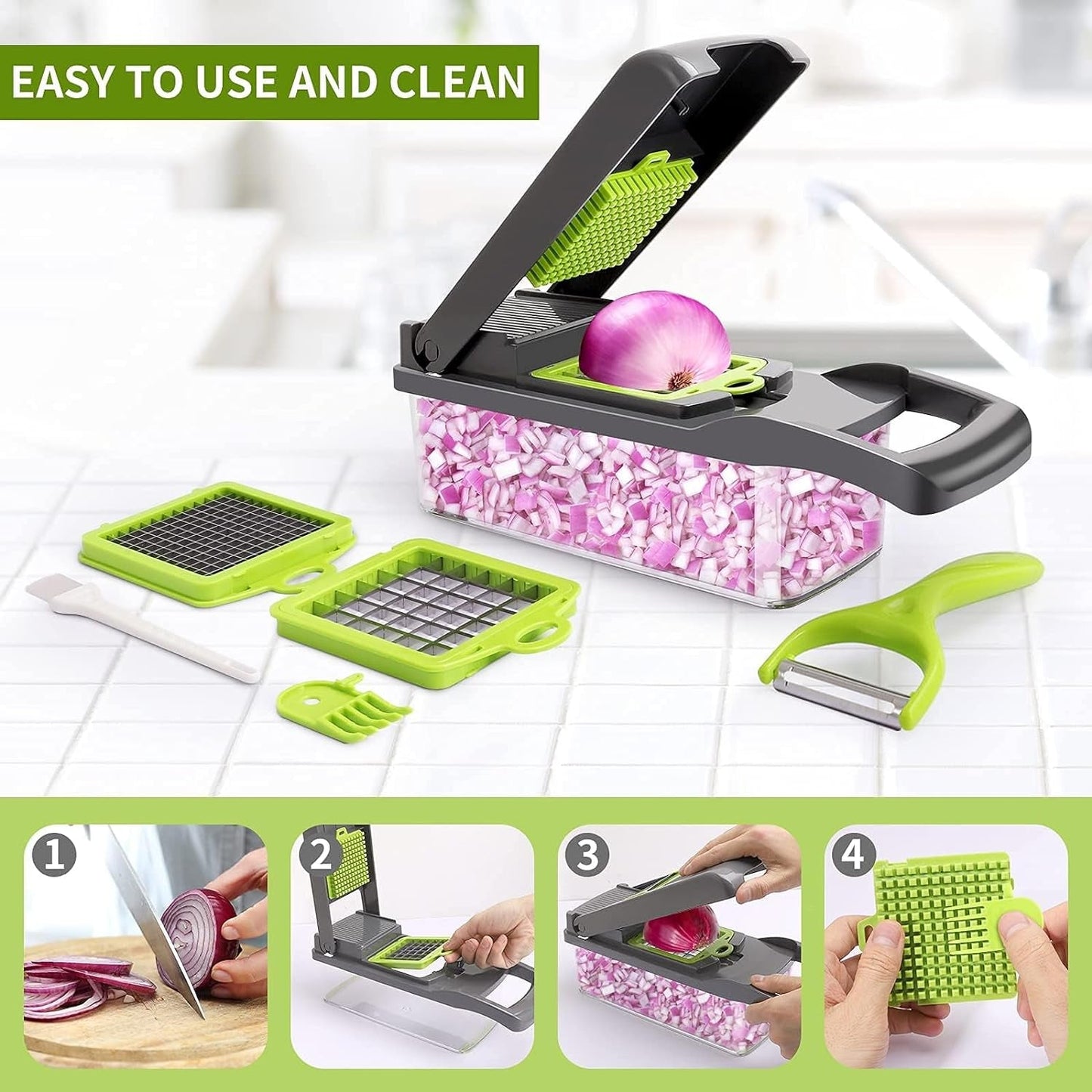 13-in-1 Vegetable Cutter for Quick Meal Prep