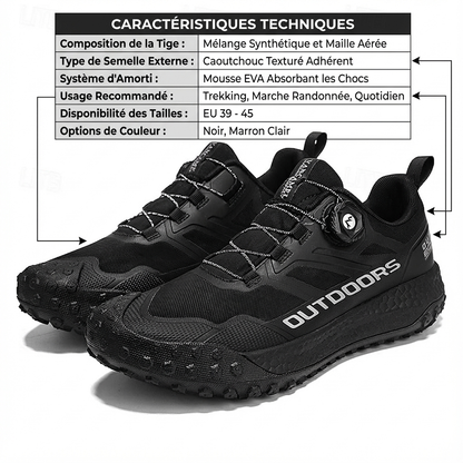 Lightweight Slip-Resistant Hiking Footwear