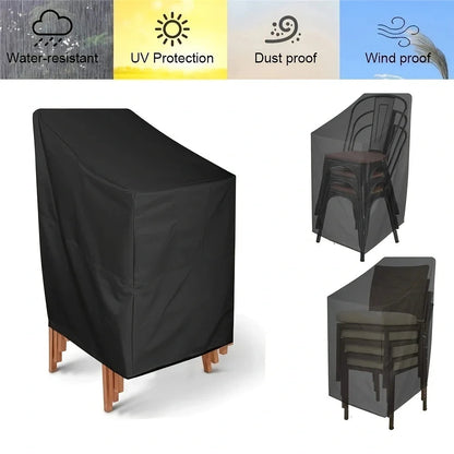 Outdoor Stackable Chair Cover | Waterproof & UV-Resistant | 210D Oxford