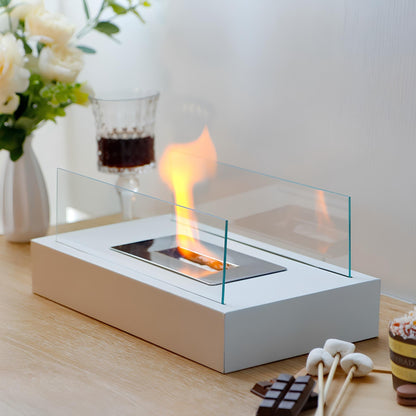 Tabletop Bioethanol Fireplace for Warm and Inviting Atmosphere