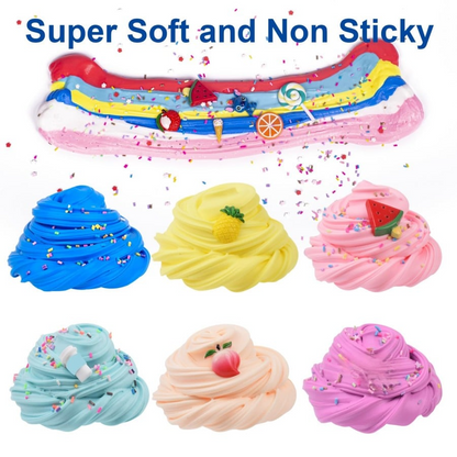 Soft, Non-Sticky Clay Slime for Effective Stress Relief
