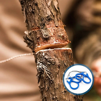 Lightweight Wire Saw for Effortless Outdoor Branch Cutting