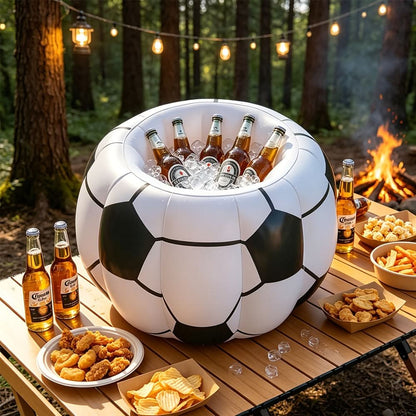Inflatable Ice Bucket Cooler Set for Soccer Parties