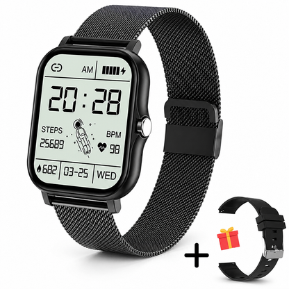 1.83" Smart Touchscreen Watch with Health Monitoring & Call Features