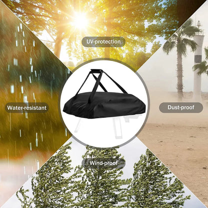 Weatherproof Pizza Oven Cover | 420D Oxford Fabric | Fits Ooni Koda & Karu | BBQ Accessory