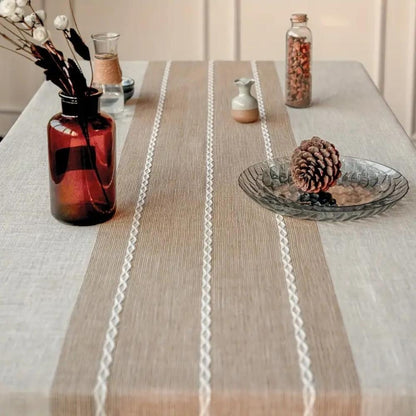 Chic Linen Table Cover for Stylish Gatherings
