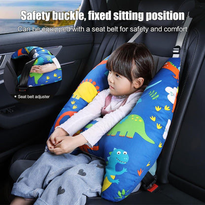 Neck Support for Kids - Comfortable Travel Headrest for Car Rides