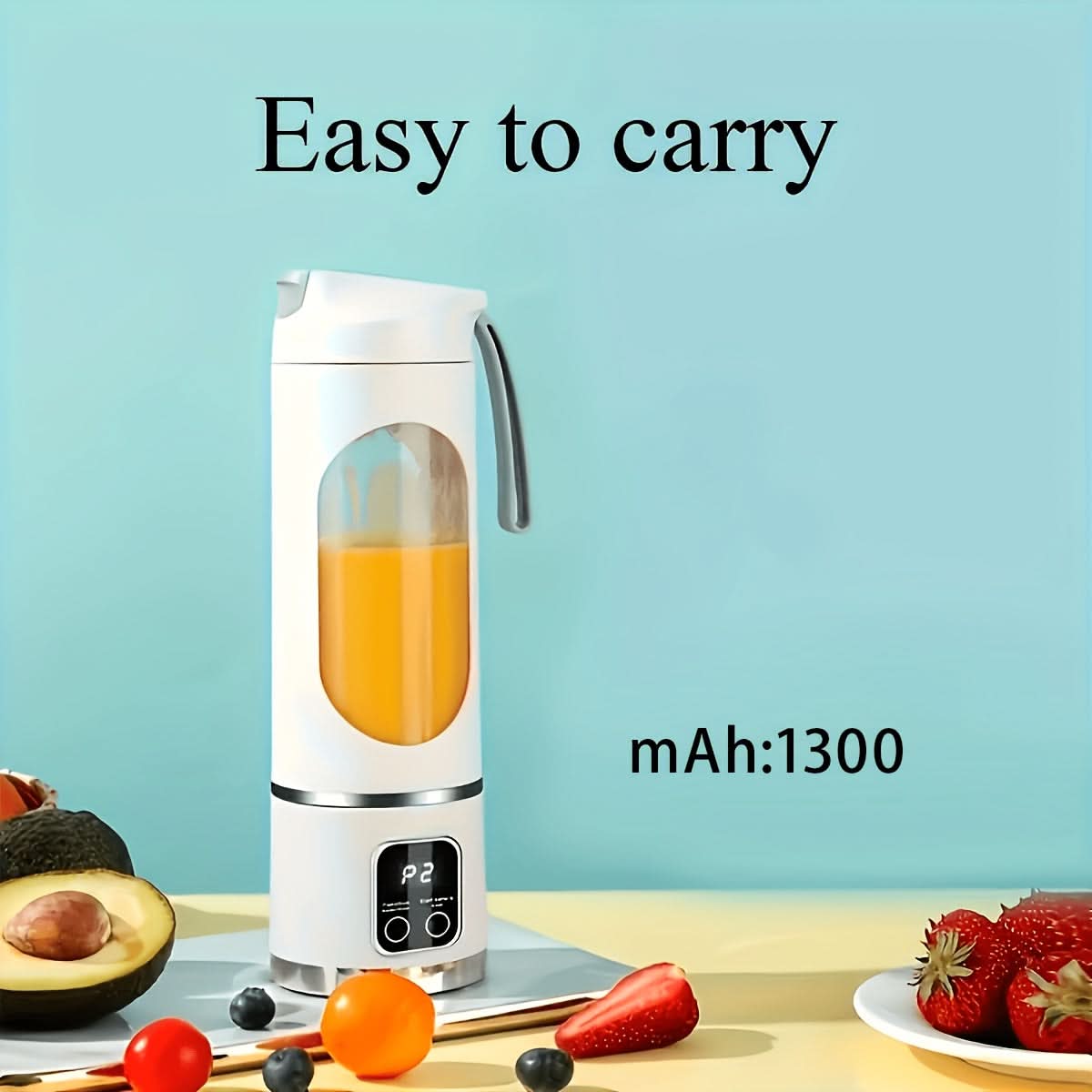Portable Rechargeable Blender for Fresh Beverages