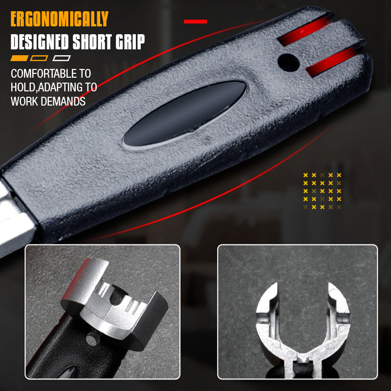 Versatile Adjustable Dual-End Wrench