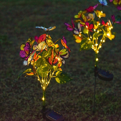 Transform Your Garden with Illuminated Butterflies