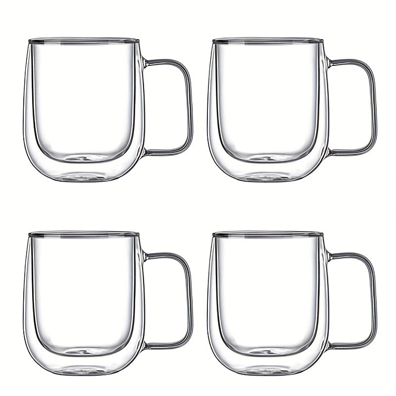 Double-walled Borosilicate Glass Mug – Heat Resistant and Stylish