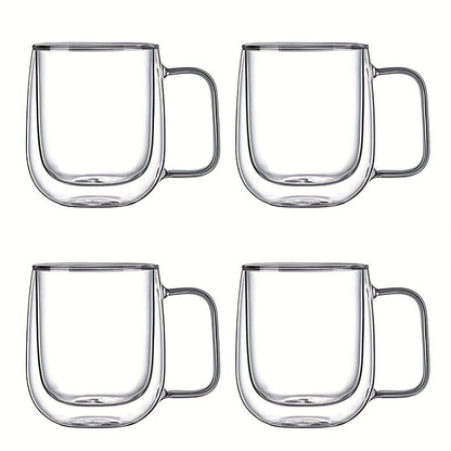Double-walled Borosilicate Glass Mug – Heat Resistant and Stylish