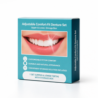 1 Set (Upper & Lower Teeth + Storage Box)