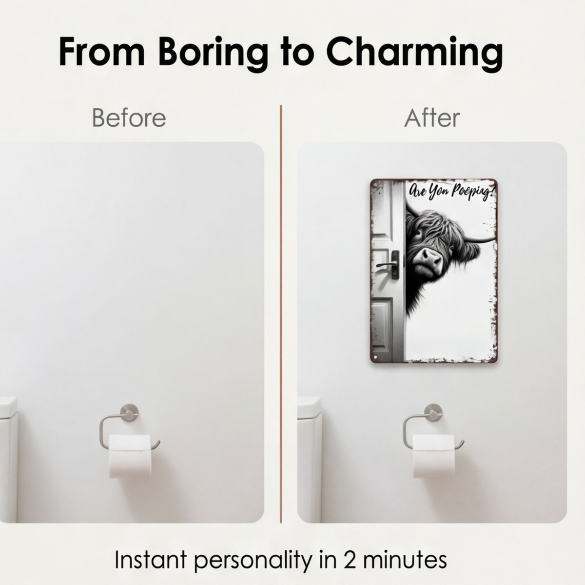 Transform Bathroom Walls into Engaging Conversation Starters