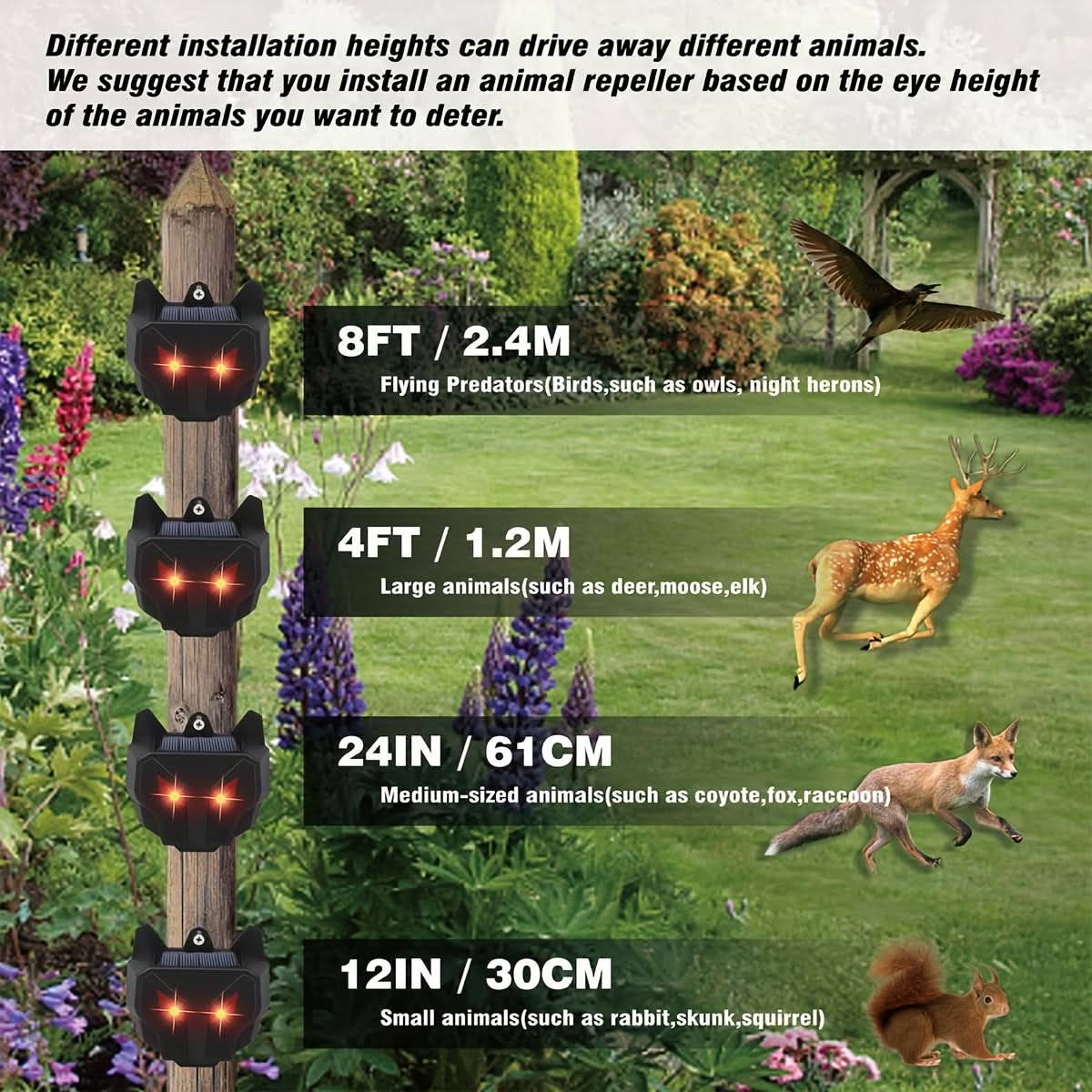 Solar-Powered Animal Deterrent