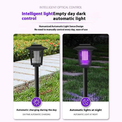 Solar Insect Trap with LED Light | Waterproof IP65 | For Garden & Patio