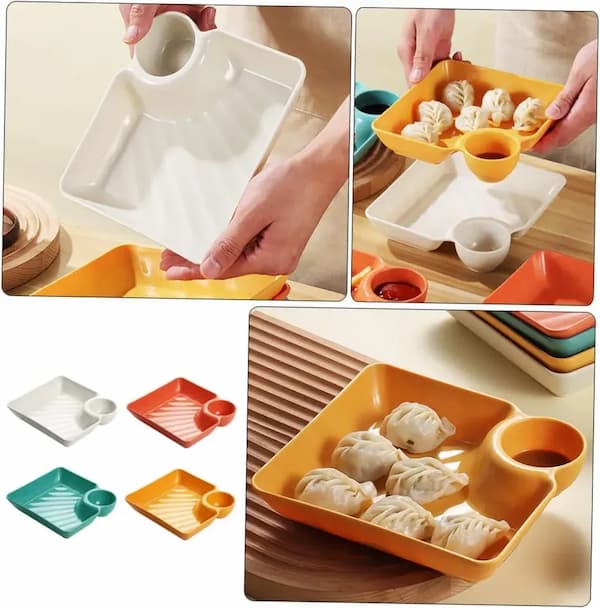Snack Dip Separator for Tidy Serving and Enjoyment