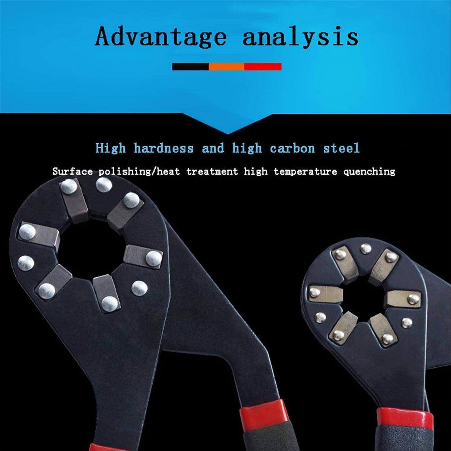 Adjustable Multi-Tool Wrench with Precision Grip | Versatile & Durable