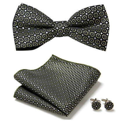 Three-Piece Set Featuring Stylish Bowties