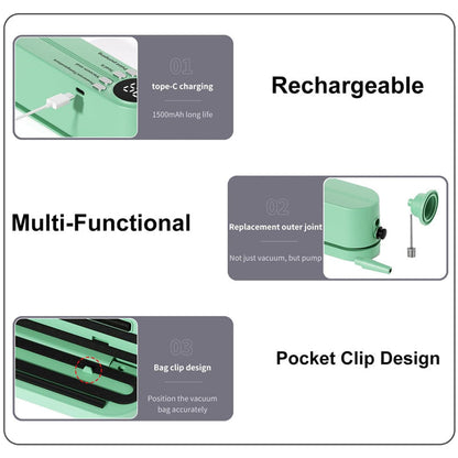 Keep Food Fresh Anytime and Anywhere with a Simple Touch