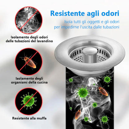 Instantly Clear Sink Clogs and Enhance Cleaning with Natural Drain