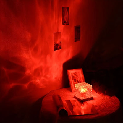 RGB Ambient Light Projector with Dynamic Ripple Effect