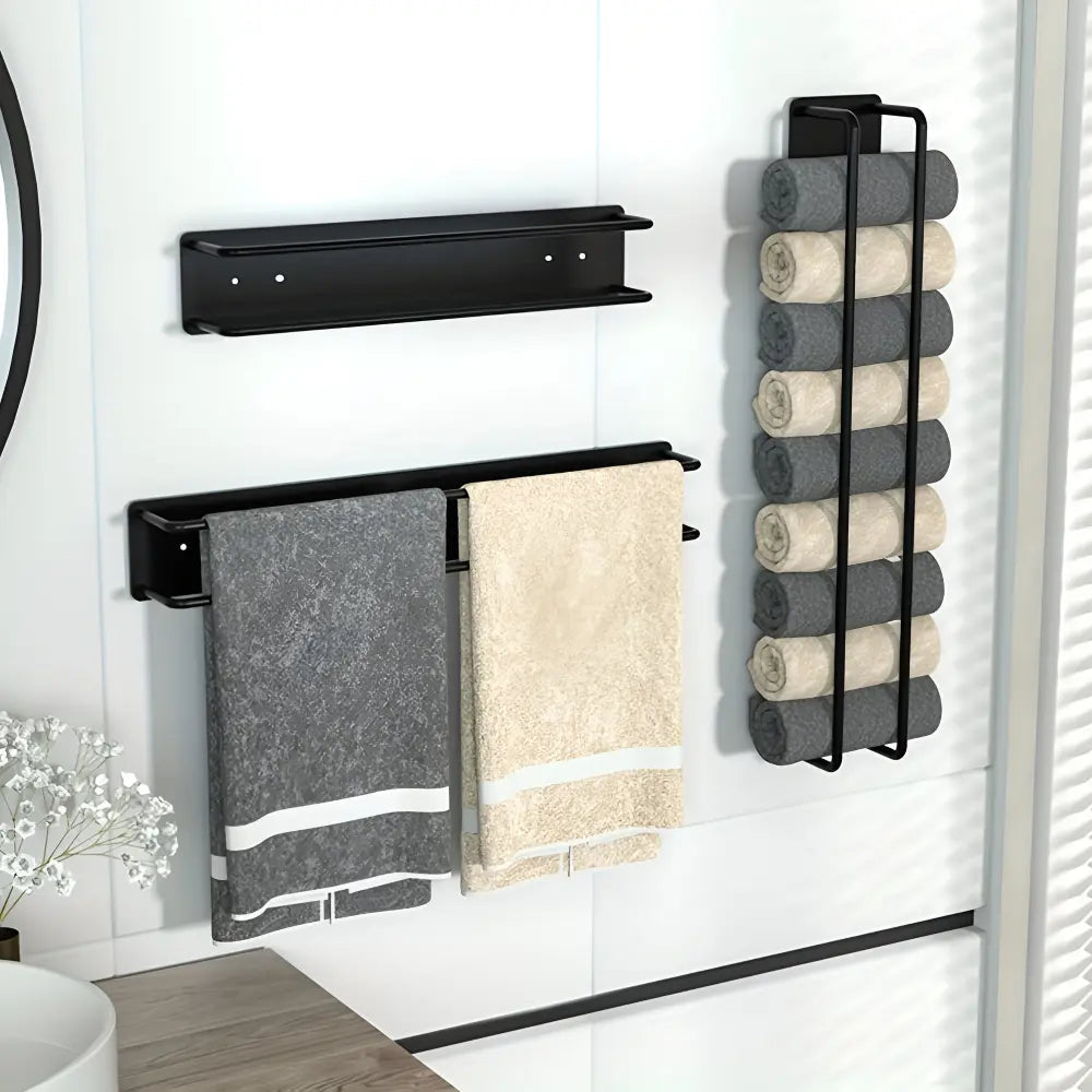 Wall-Mounted Towel Rack – Maximize Space, Reduce Bathroom Clutter