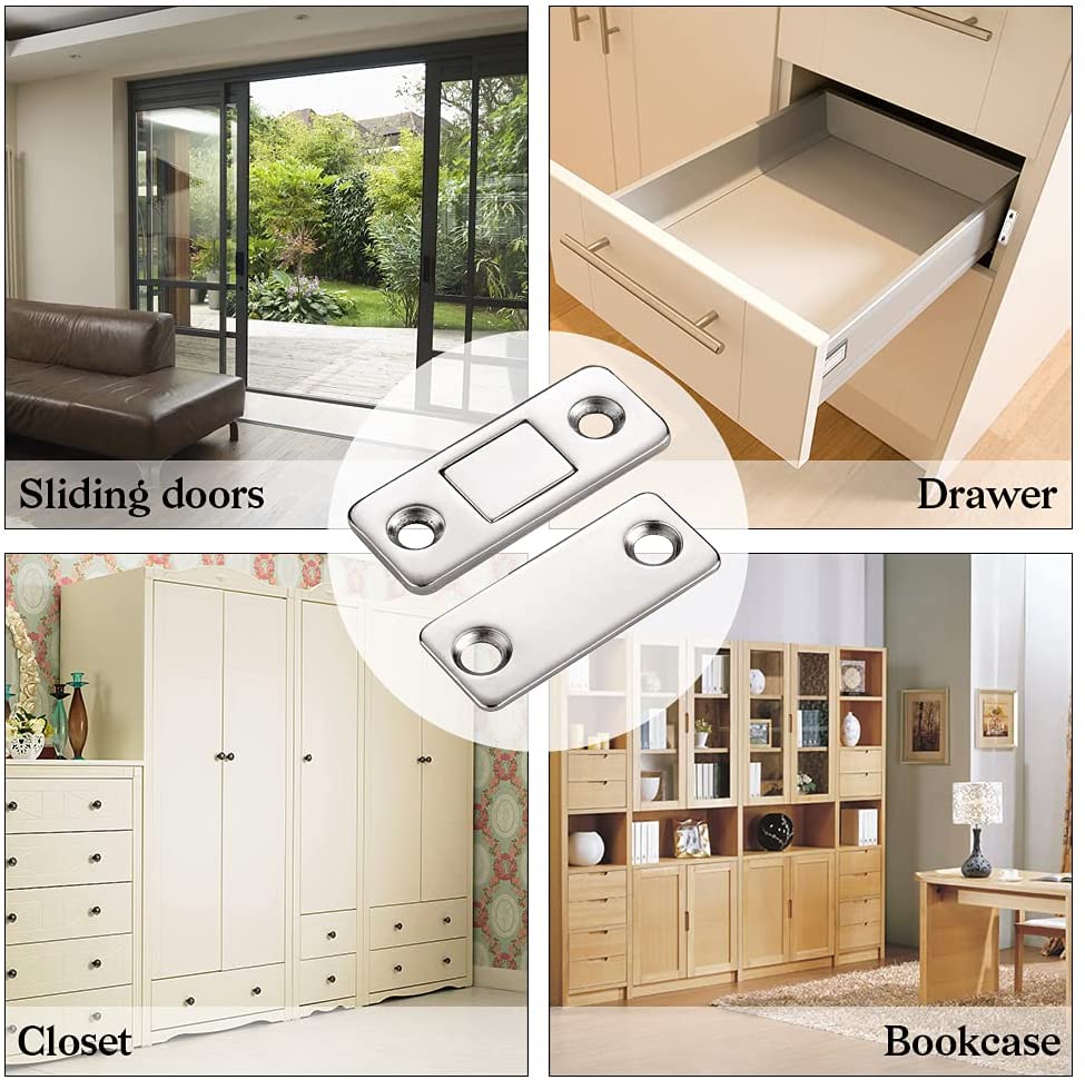 Sleek Magnetic Door Closures | Invisible Adhesive Fasteners