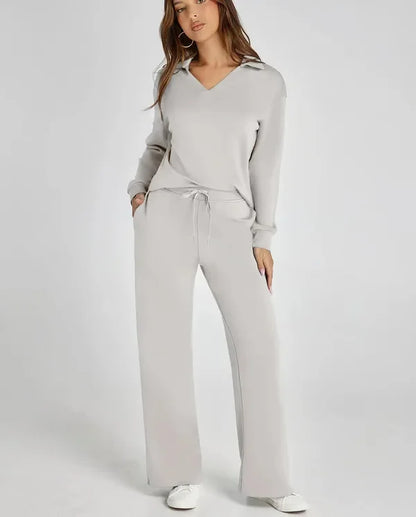Cozy Hoodie Set in Violet | Stylish and Comfortable Lounge Wear