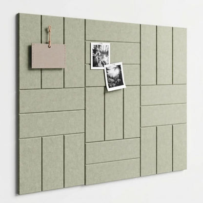 Contemporary Panel Board for Notes and Decorative Displays