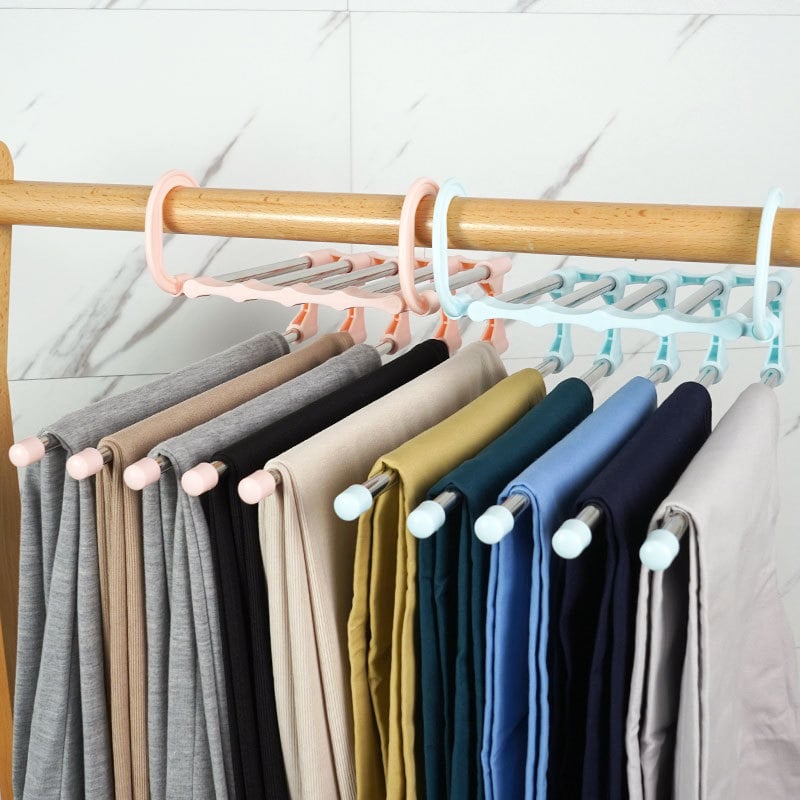 Get 1 Free | 5-in-1 Magic Trouser Hanger - Last Day Discount
