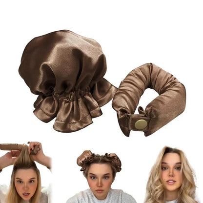 Heat-Free Curlers Set in Satin Finish