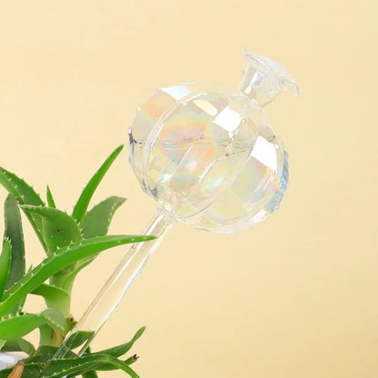 Self-Watering Plant Globes – Glass Set of 2 for Indoor and Outdoor Use