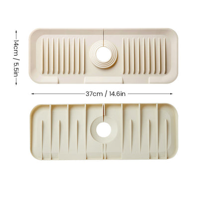 Ultimate Silicone Mat for Kitchen Faucets with Smart Drainage
