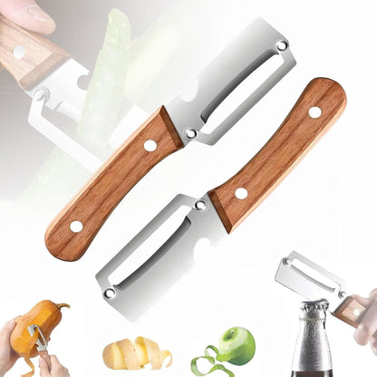 Ultimate 2-in-1 Peeler & Bottle Opener with Ergonomic Grip