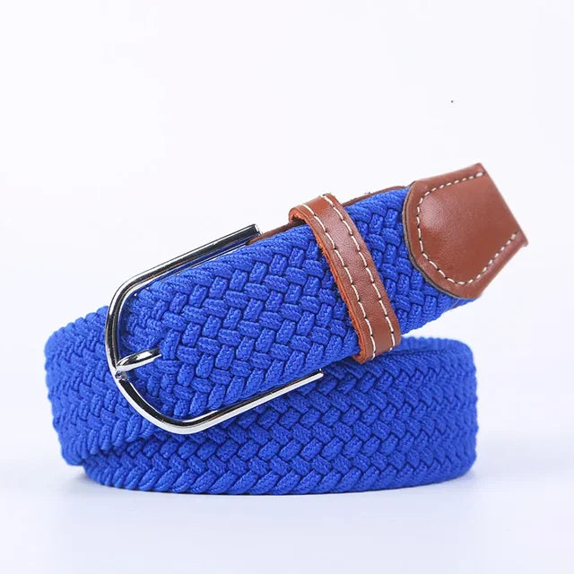 Stretchy Casual Belt Crafted from Elastic Fabric