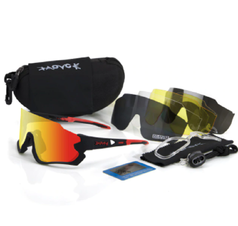 Motorcycle Sunglasses with Photochromic Lenses for Cycling